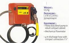 Heavy duty diesel pump in robust compact cabinet