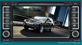 VW Touareg Car DVD GPS HD LCD DVB-T Bluetooth Picture in Picture iPod input from www.resundz.com