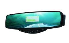 Bluetooth Stereo Handsfree Rearview Mirror Car Kit FM