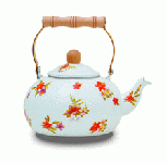 Enamel Teapots,  Enamel Kettles