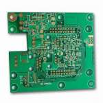 2 Layers PCB with RoHS Compliant,  Fr-4 1.6mm,  11 oz,  Hard Gold 5u