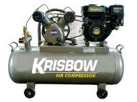 KRISBOW Air Compressor w/ Gasoline Engine 3HP,  110L