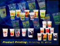 plastic cup printing / gelas plastik cetak printing 12 oz 14 oz 16 oz