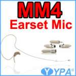 YPA MM4 EARSET MICROPHONE