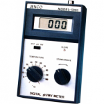 JENCO,  5003 pH/ mV handheld meter with build in tabletop stand with LCD digital display.