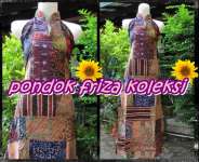 dress batik perca/ tambal