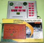 Auto Electronic Islamic Full Adzan Clock/ Jam Adzan Otomatis Elektronik Islam