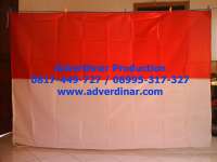 Bendera Merah Putih,  Bendera Indonesia,  Ukuran 150cm x 225cm