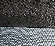 black wire mesh cloth