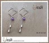 925 fashion sterling earring with zircon W-AS1145