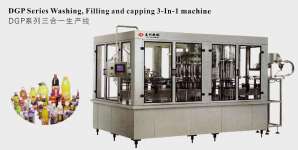 DGP Series Washing - Filling - Capping 3 in 1 Machine ( Monoblock ) --- mesin pencuci,  pengisi,  dan penutup botol