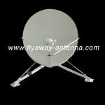 Probecom 1.2M Portable offset flyaway antenna Fiber glass