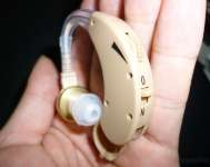 HEARING AID / ALAT BANTU DENGAR Tipe BTE ( Behind The Ear) ,  Alat Bantu Dengar Kecil Tanpa Kabel