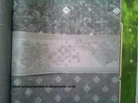 WALLPAPER MOTIF EMERALD A58-120 BORDER A58-102