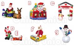 sell inflatable christmas toy