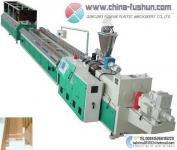 wood-plastic co-extrusion production line plastic machinery