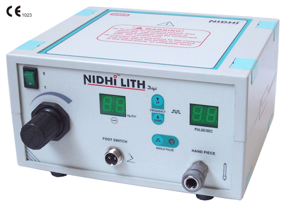 NIDHI LITH Digi - Intra Corporeal Pneumatic Lithotripter