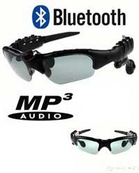 Kacamata MP3 + Bluetooth 2GB
