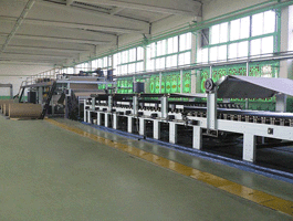 corrugated cardboard machine