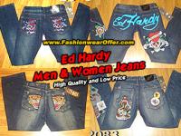 Wholesale Ed hardy Jeans, US$ 33, Free Shipping
