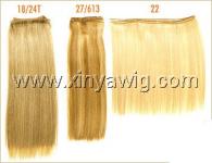 handtied weft hair