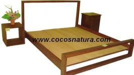 Simple Bedroom Set / Set Tempat Tidur dengan Ranjang dan meja samping