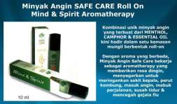 Minyak Angin Aromatheray Safe Care