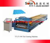 Long-span Metal Step Tiles Roofing Sheets Roll Forming Machine