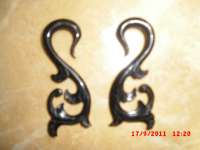 horn earrings