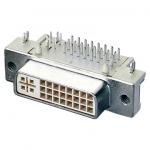 DVI Plug with Right Angle 24+5 (JDR-245)