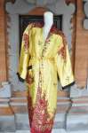 Baju Kimono - Kimono Satin Kuning