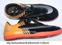 Sepatu Futsal Nike Mercurial Elite Hitam-Orange ( UK 39-43)