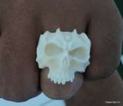 Skull Ring - OxBone