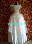 Kebaya Pengantin Dress Gold Pita Model Barat ( 2013 sale/ ecer)