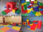 Soft Play Equipment for Preschool and Playgroup ( Alat bermain berbahan busa untuk aktivitas bermain anak)