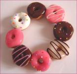 Cokelat Dipping Donat Warna