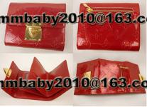 Louis Vuitton red Koala wallet M58013A