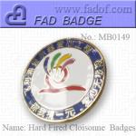 Hard Fired Cloisonne Badges