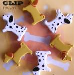 stationery clips in dog shape