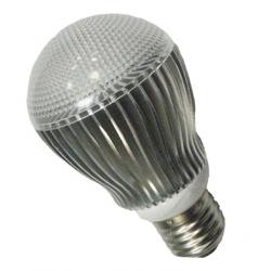 E26/ E27,  6.5W high power LED light,  60mm ball,  White color