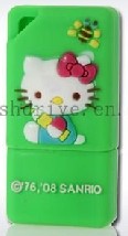 4 GB Hello kitty USB flsh green colour