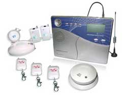 Luxury Intellectual GSM-LCD Alarm System