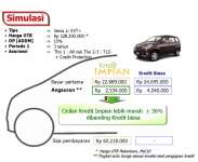 Daihatsu Xenia DP hanya 10-jtaan dan Angsuran 2.6 Juta