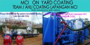 perusahaan Sand blasting / coating project / painting project