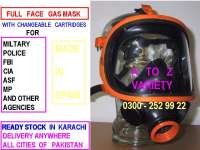 GAS MASK FOR LABOUR USE IN DANGER CHEMICAL FUMES AREAS - OR USE BY POLICE ,  ASF ,  MP ,  FBI ,  CIA ,  FIRE DEPT AND OTHER AGENCIES = 0300 2529922 -