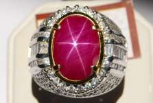 Batu Mulia Ruby Star Burma ( RBS 063) = SOLD OUT / TERJUAL