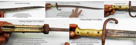 ( Terjual) Pedang Sangkur Tua Panjang ( kode barang: 0160)