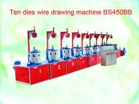 Ten dies wire drawing machine BS450BB