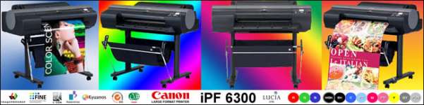 Mesin Printer Indoor Canon IPF 6300 ( 12colors)