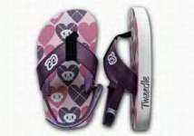 Tweedle sandal - purple